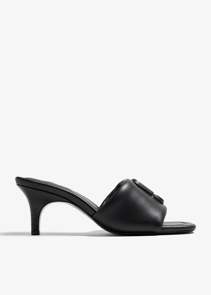 Marc Jacobs The J Marc heel sandals for Women - Black in USA