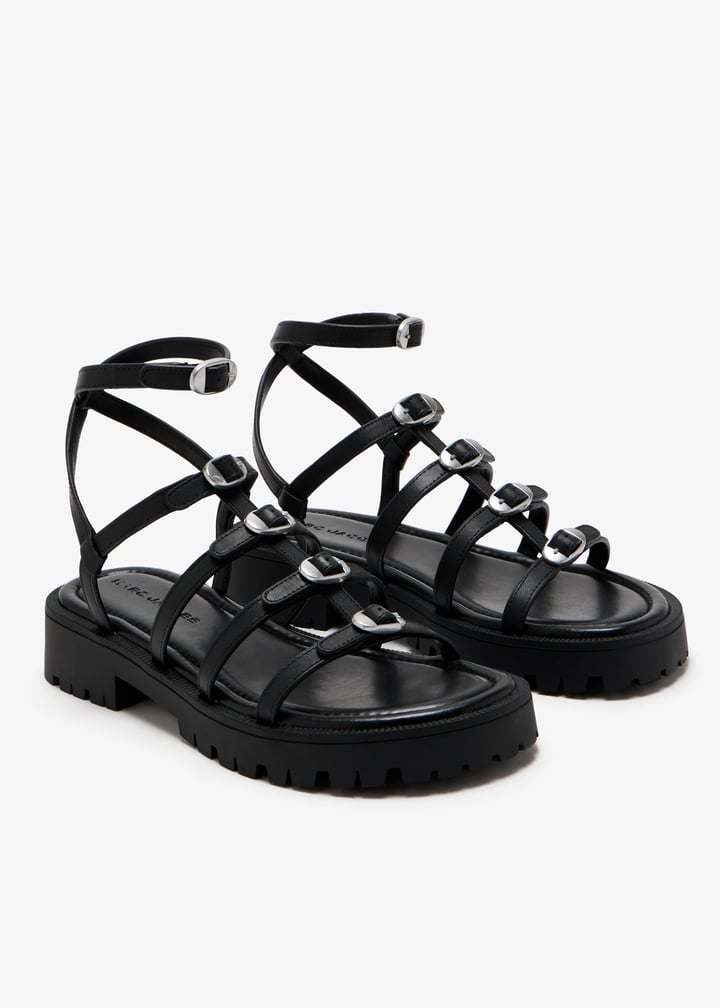 シューズ・サンダルその他 MARC JACOBS Woman Flat sandals Black 2S5FSA001F06 001 MARC JACOBS: Flat sandals woman - Black | Marc Jacobs flat