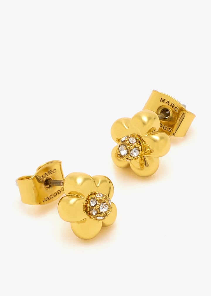 Marc Jacobs The Daisy micro earrings for Women - Gold in UAE