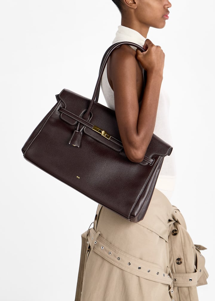 JW PEI Yara large shoulder bag for Women - Brown in USA | Level Shoes