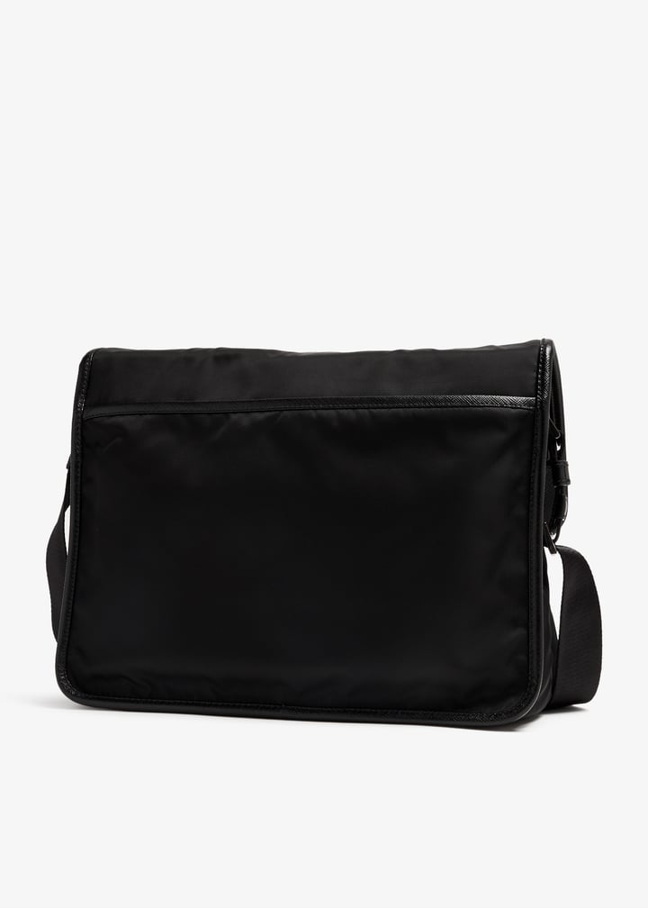 バッグ PRADA messenger shoulder bag re nylon Prada Re-Nylon Messenger Bag | Black | FARFETCH CA