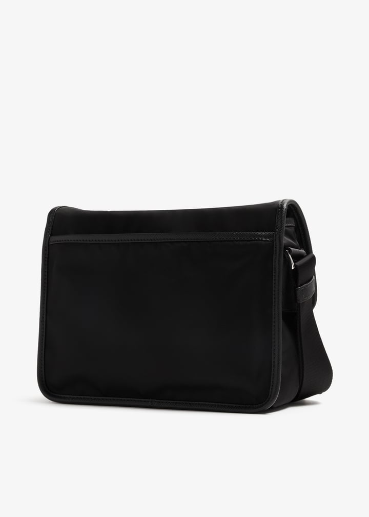 Prada Re-Nylon and Saffiano leather shoulder bag for Men