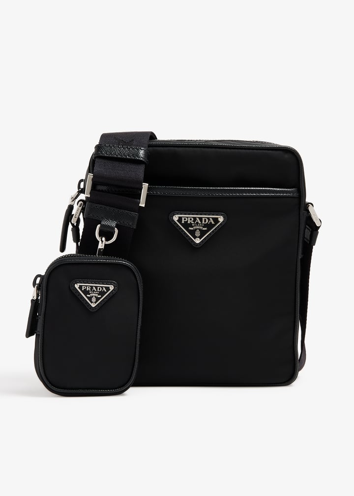 Prada Re-Nylon shoulder bag for Men - Black in UAE | Level Shoes