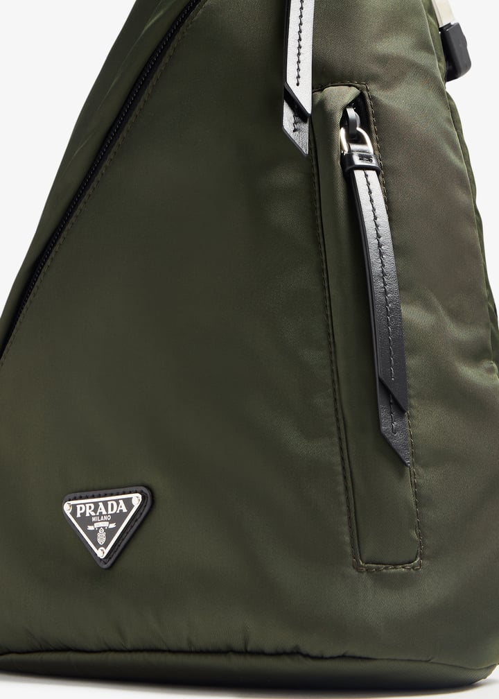 Prada Re-Nylon backpack for Men - Green in UAE | Level Shoes