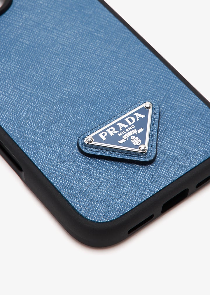 PRADA iPhone16proケース ブルー プラダiphone16proケース prada スマホケース コピー iphone15