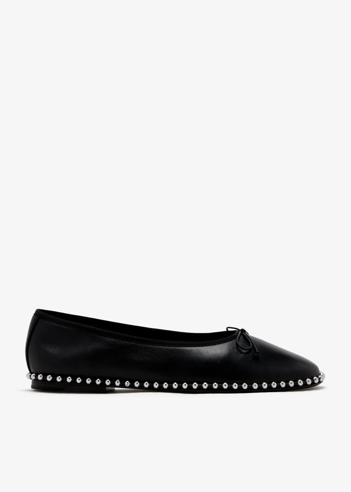 バレエシューズ Alexander Wang BALLERINE SHOES (30125F046 001) ALEXANDER WANG Woman Ballet flats Black 30125F046 001