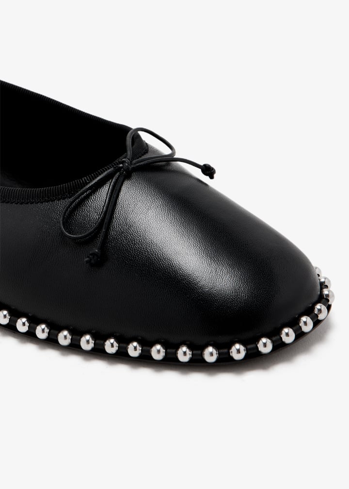 Alexander Wang Lina ballchain flats for Women - Black in UAE