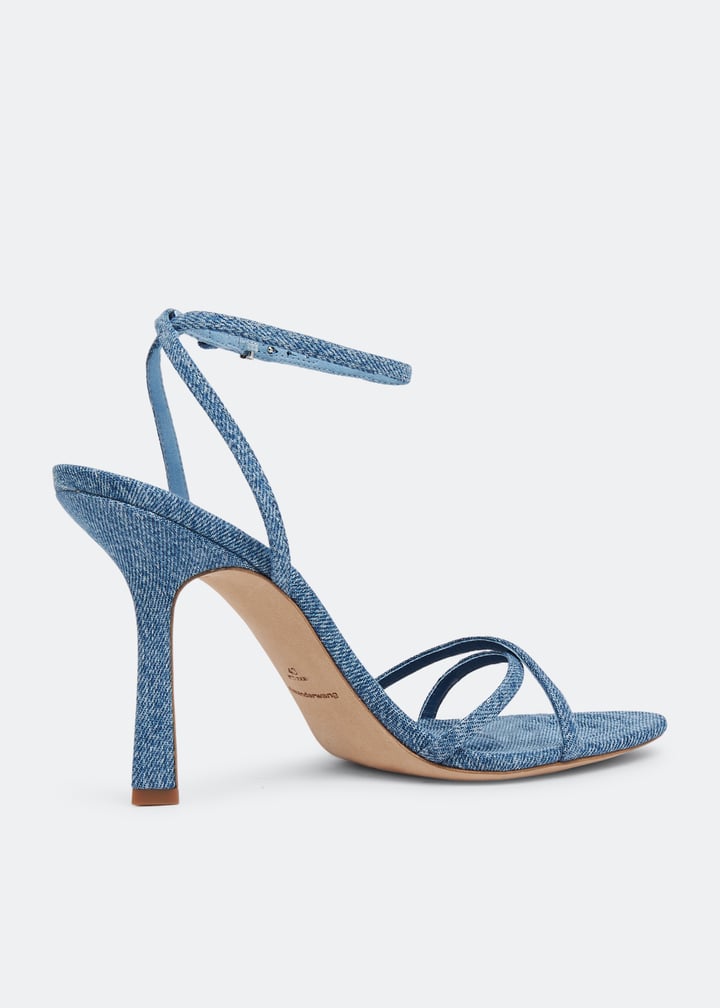 サンダル・ミュール Alexander Wang Dahlia 105 Pumps in Black Lycra Alexander Wang Dahlia 105 bow sandals for Women - Black in