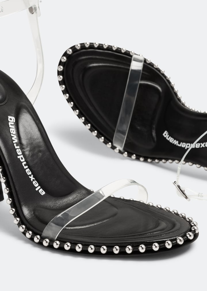 Alexander Wang ☆ブラック Nova 105 ヒールサンダル Black Nova 105 Heeled Sandals by Alexander Wang on Sale