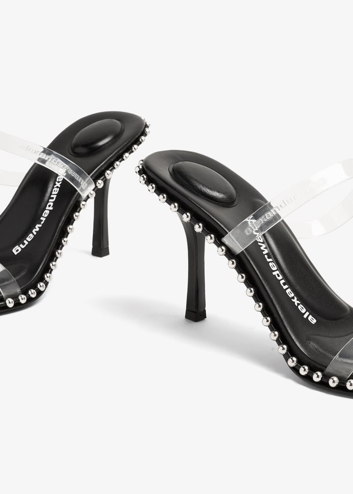 【送料&関税込】Alexander Wang Nova 85 Sandals Alexander Wang Nova Studded Slingback Sandals | Saks Fifth