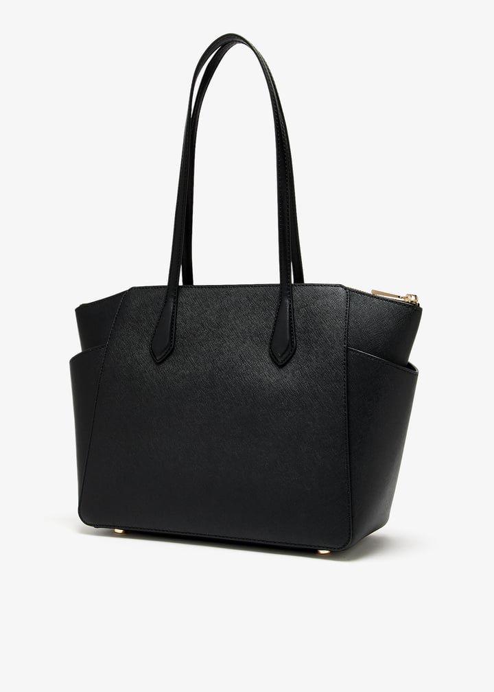 トートバッグ THE ROW 25SS Black Ingrid Tote Bag W1714L145 BAS Ingrid leather tote bag in black - The Row | Mytheresa