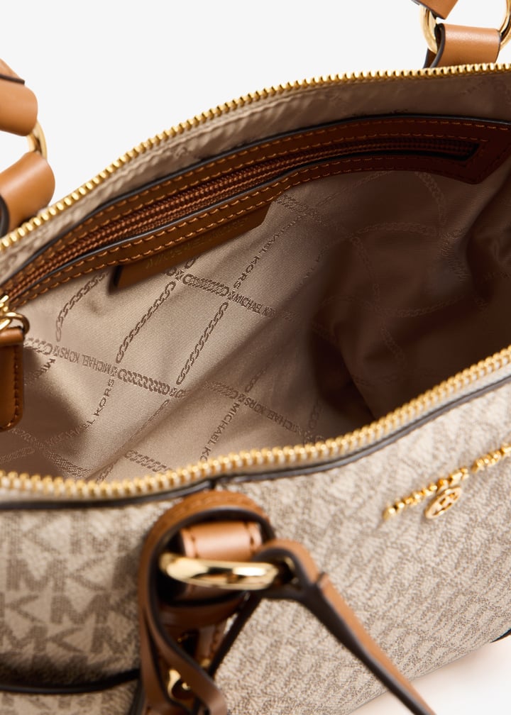 Small Sullivan logo zip tote bag