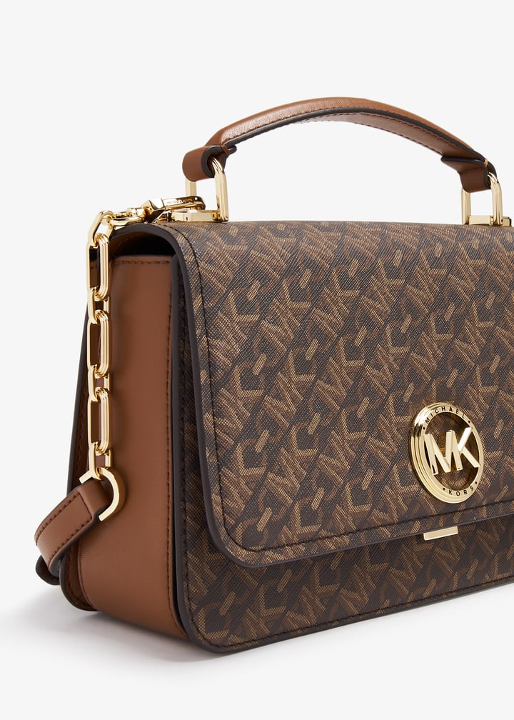 Michael Kors Delancey satchel for Women - Brown in KSA | Level Shoes