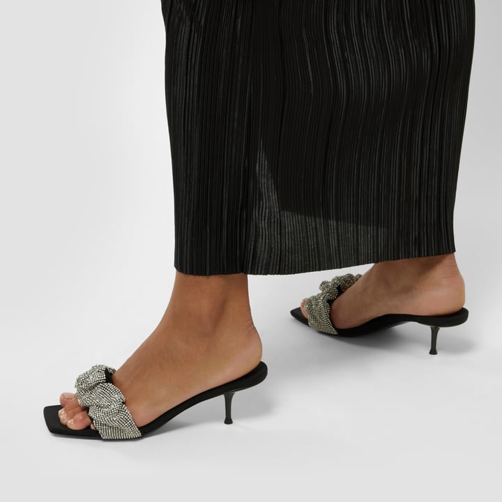 Alexander Wang Jessie Scrunchie sandals for Women Black in UAE