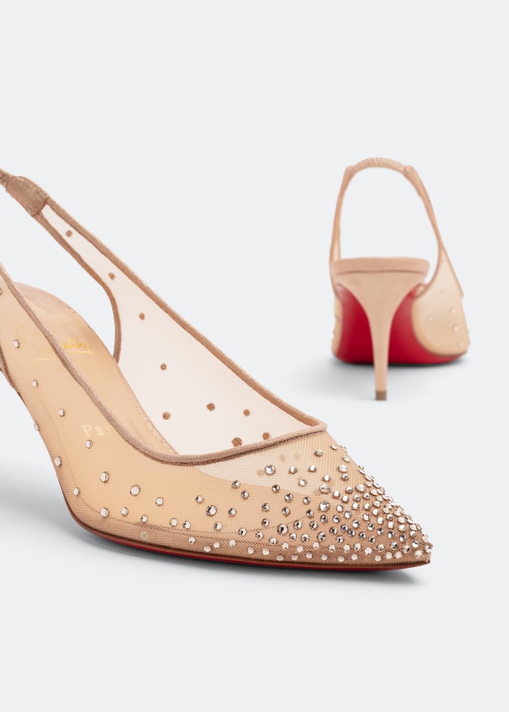Christian Louboutin Follies Strass 70 Sling pumps for Women