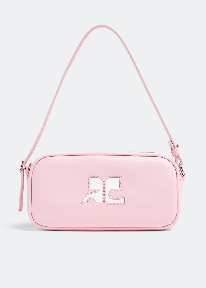 Courrèges ReEdition leather baguette bag for Women - Pink in