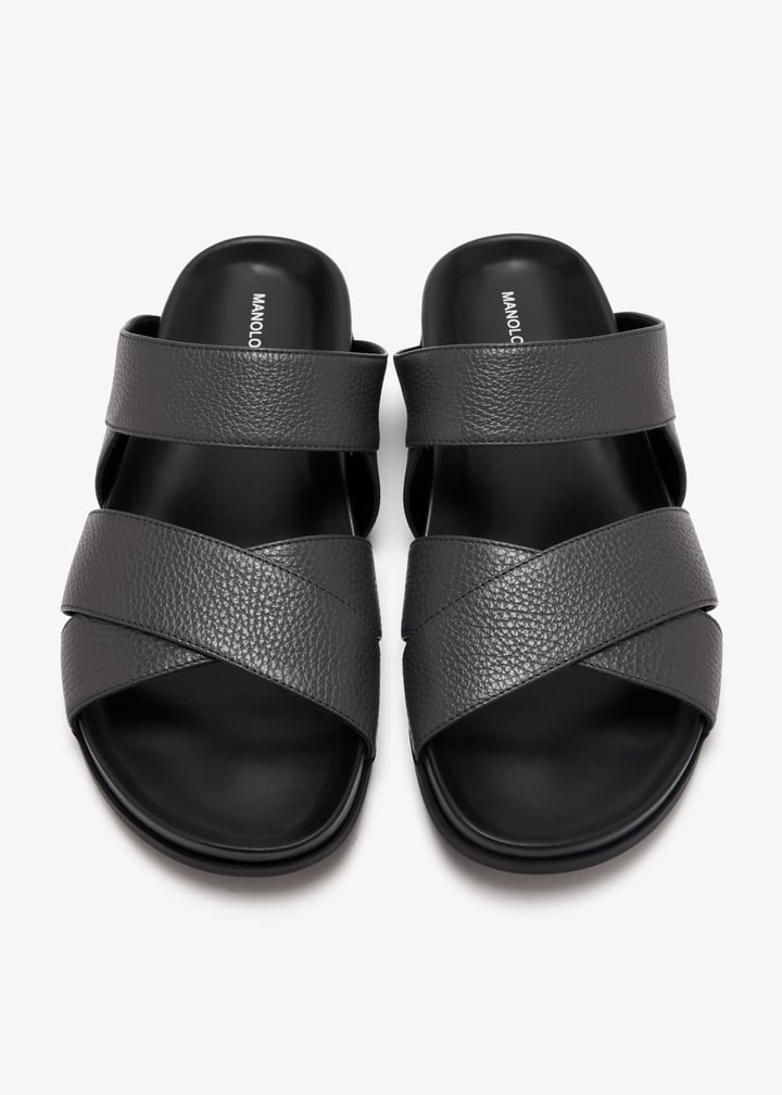 直営店 ‐Manolo Blahnik - SALE! INEZMU サンダル Manolo Blahnik Inezmu sandals for Men - Grey in UAE | Level