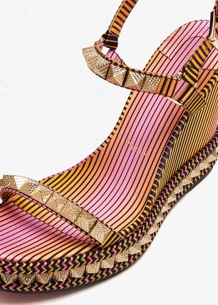 Christian Louboutin Pyraclou 110 wedge sandals for Women