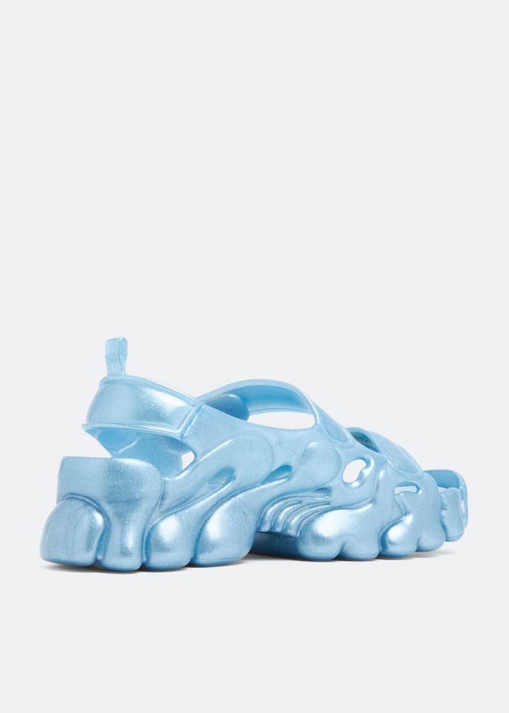 Melissa x Collina Strada Puff sandals for Women - Blue in USA