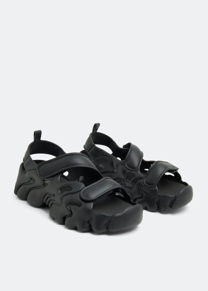 Melissa x Collina Strada Puff sandals for Women - Black in UAE