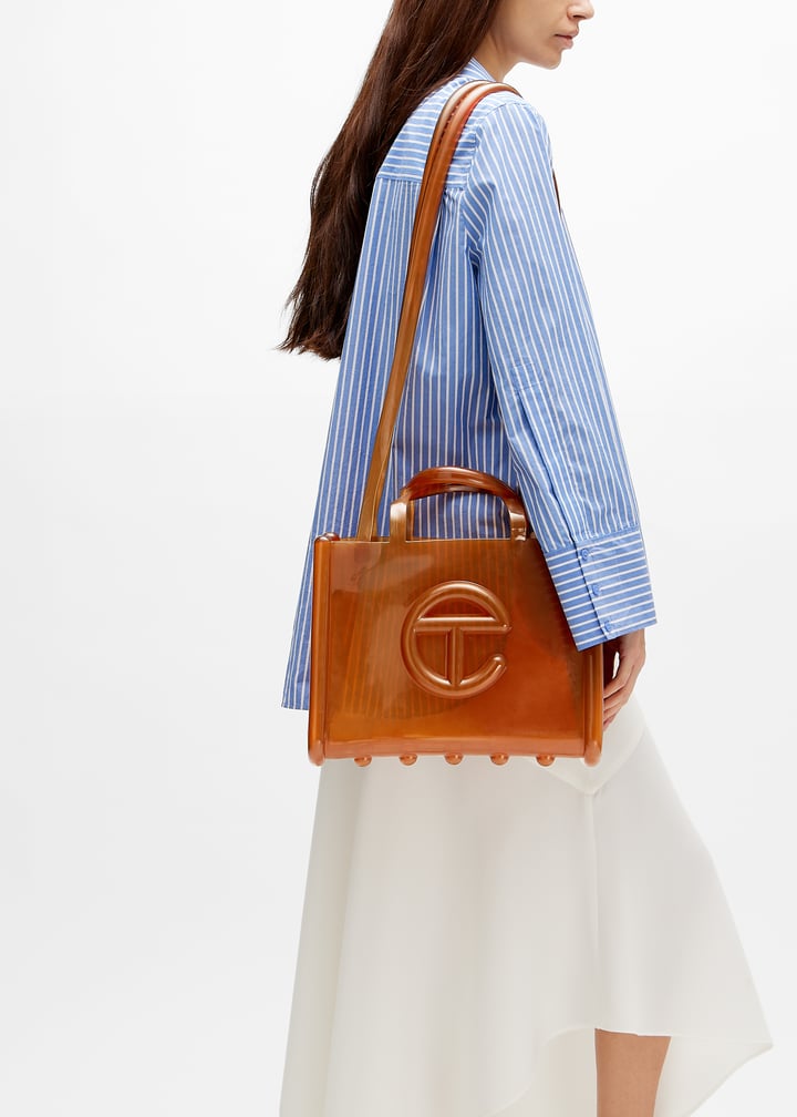 Melissa x TELFAR Medium shopper bag for Women - Brown in UAE