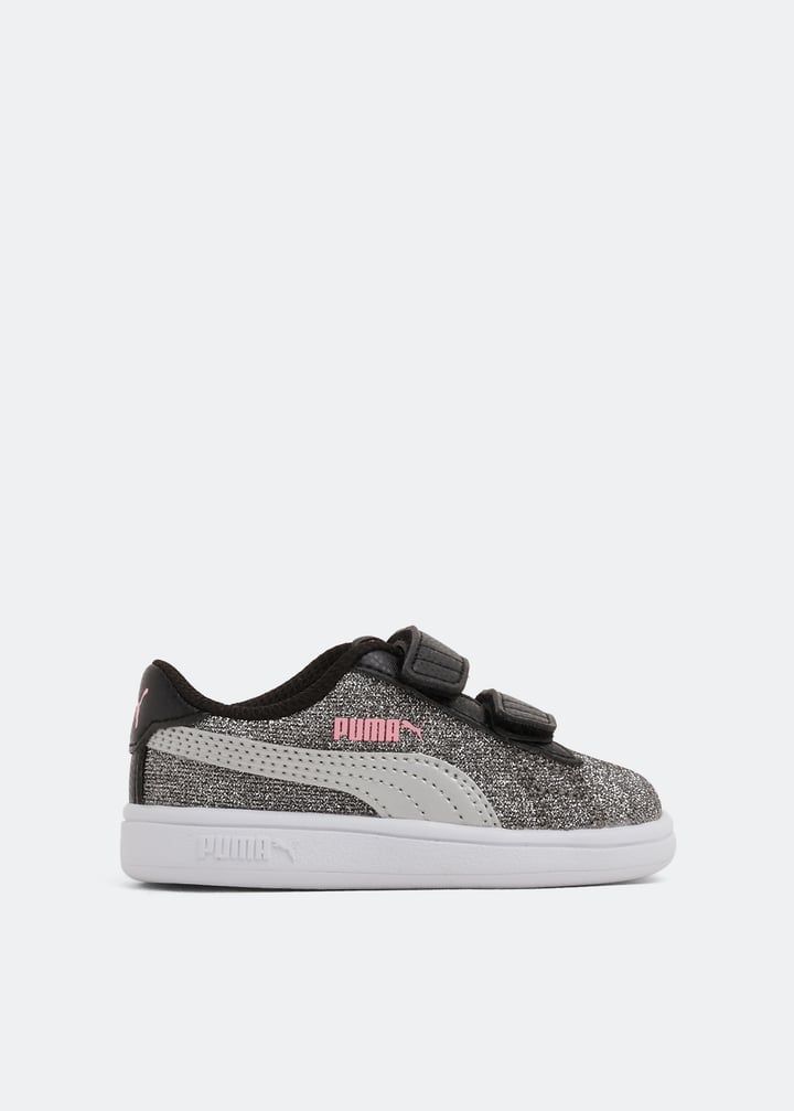 Puma Smash v2 Glitz Glam sneakers for Baby Grey in KSA Level Shoes