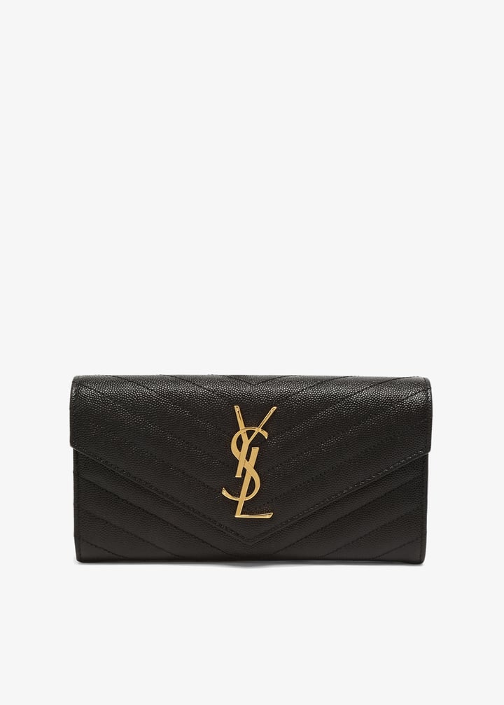 ★SAINT LAURENT MONOGRAM WALLET Saint Laurent Monogram Metalassé Bifold Wallet | Harrods UK