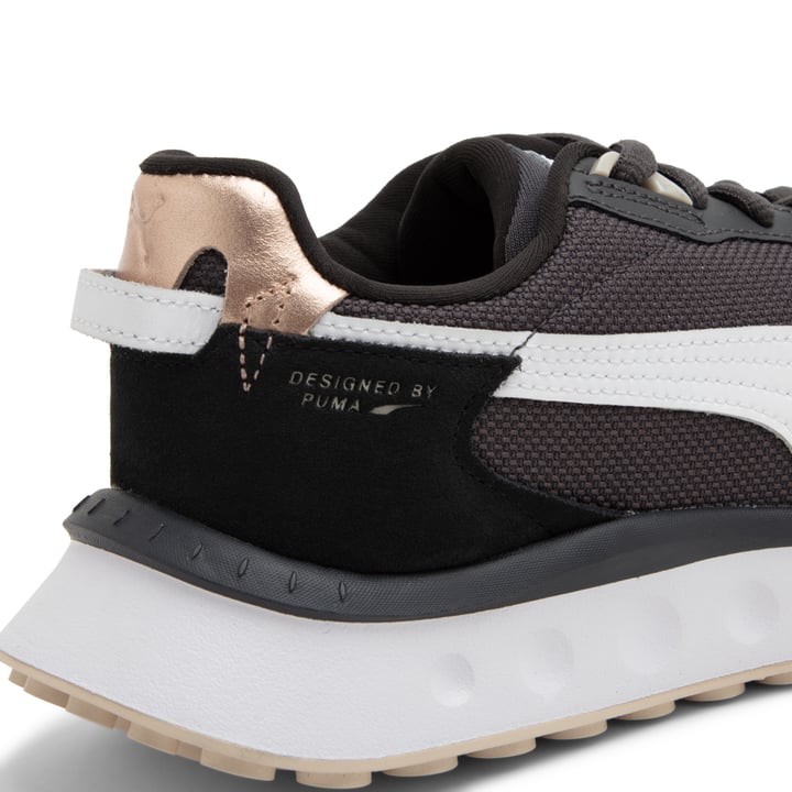 ＳＨＯ Puma Men's New Easy Rider II Tecno Shoes Sneakers Black