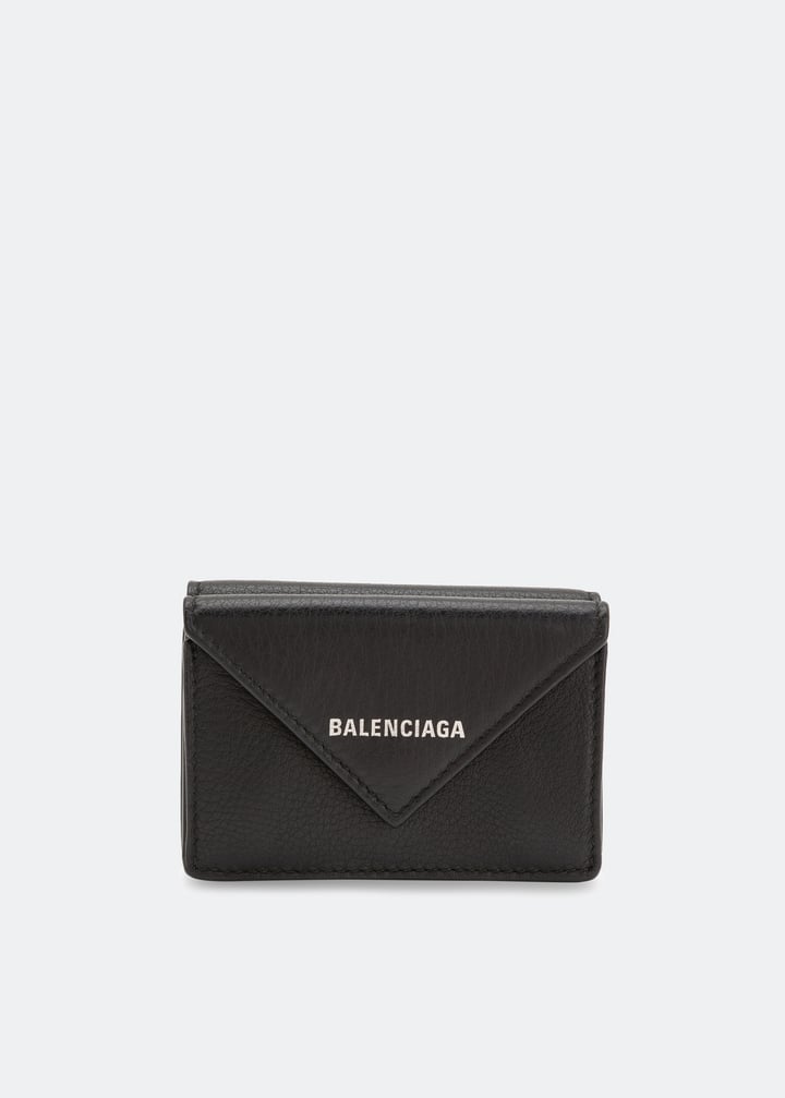 Balenciaga Papier mini wallet for Women - Black in UAE