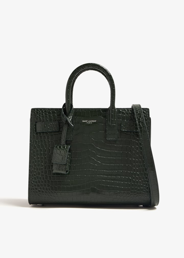 Saint Laurent Nano Sac de Jour tote bag for Women Green in KSA
