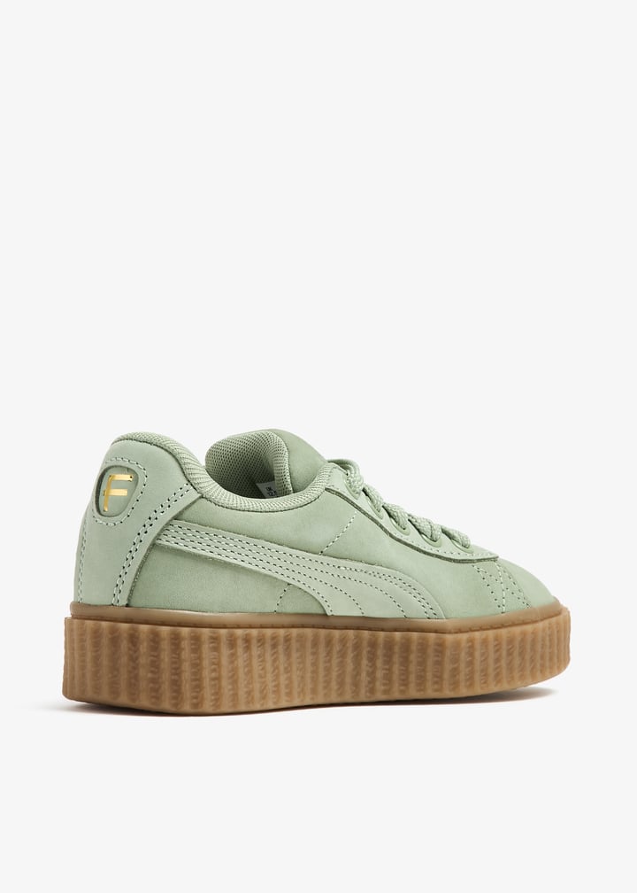 ★関税込★PUMA★PUMA x FENTY CREEPER PHATTY★22-30cm PUMA Women's x Fenty Creeper Phatty Sneakers, Green Fog/Puma