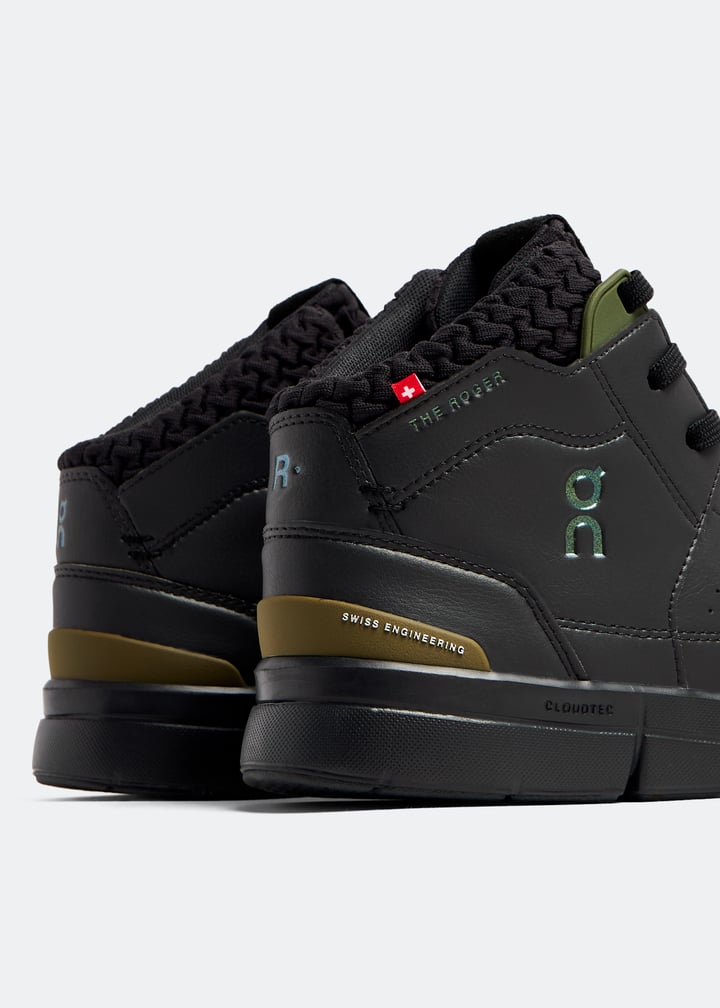 ⍨⃝ * On The Roger Clubhouse Mid Sensa sneakers for Women - Black