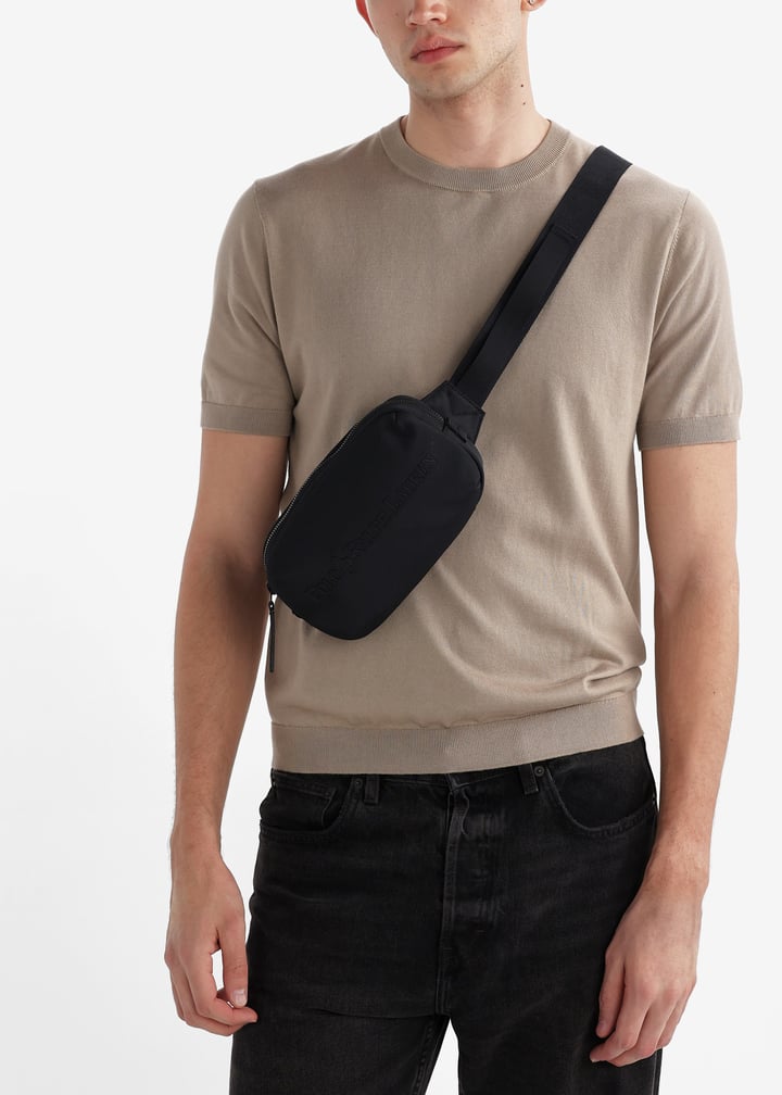 Polo Ralph Lauren Tonal logo waistpack for Men - Black in