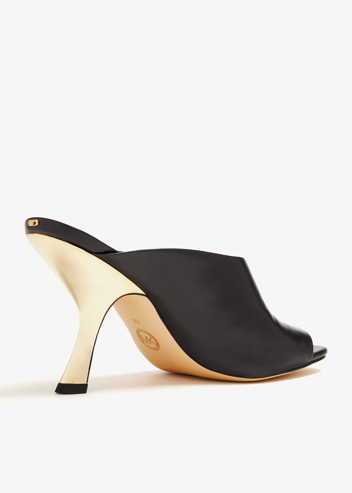 国内発送【MICHEAL KORS】ナッシュレザーミュール Nash Snake Embossed Leather Mule | Michael Kors [US]