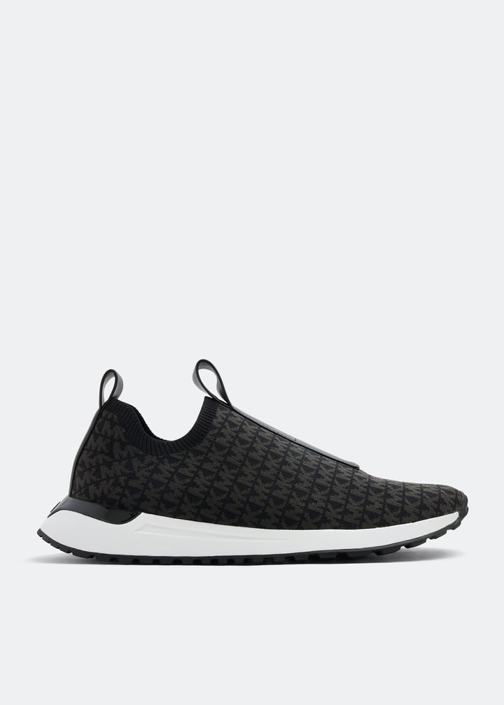 ★Michael Kors★Men's MILES Trainers★Black Miles Color-Block Logo and Mesh Trainer | Michael Kors [US]