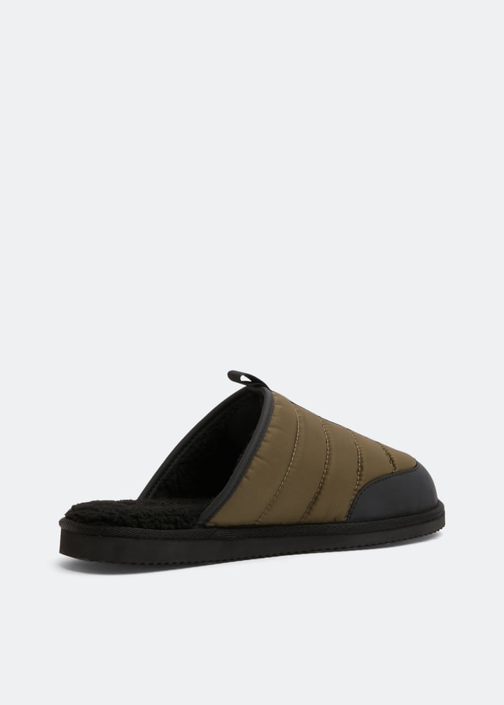 Michael Kors Anders slippers for Men Green in UAE Level Shoes - Main Image