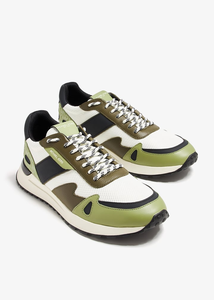 Michael Kors Miles sneakers for Men Green in Kuwait Level Shoes