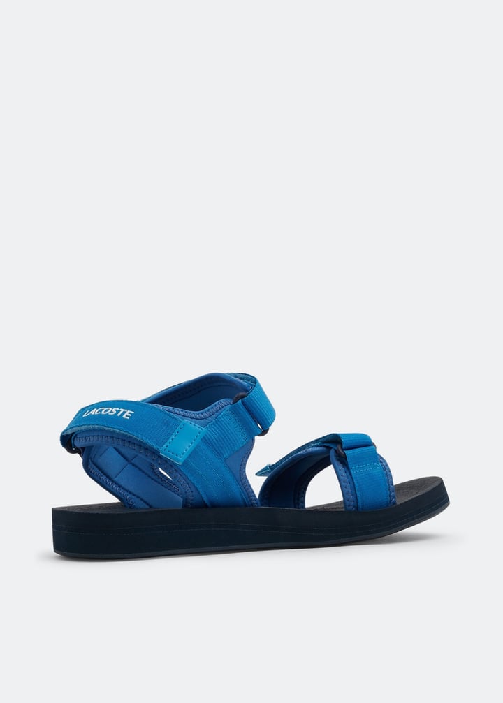 Spitz Lacoste Thongs Lacoste Surgra Sandals For Men Blue In KSA
