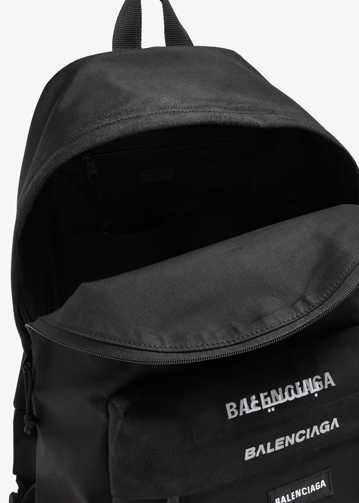 Balenciaga Explorer backpack for Men - Black in Qatar