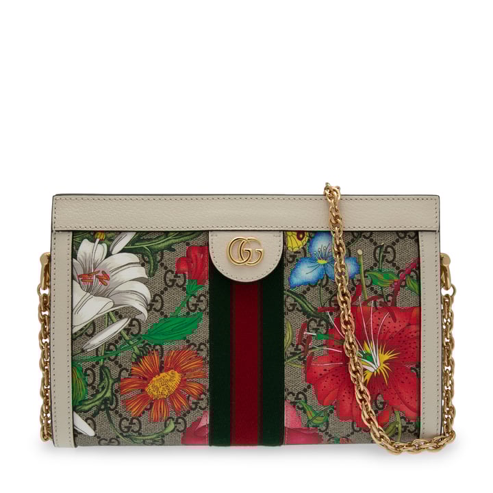 Gucci Ophidia GG Flora small shoulder bag for Women Multicolored
