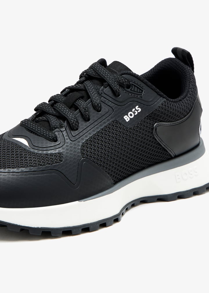 BOSS Jonah sneakers for Men - Black in Kuwait | Level Shoes