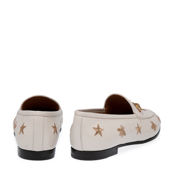 Gucci Jordaan embroidered moccasins for Women White in UAE