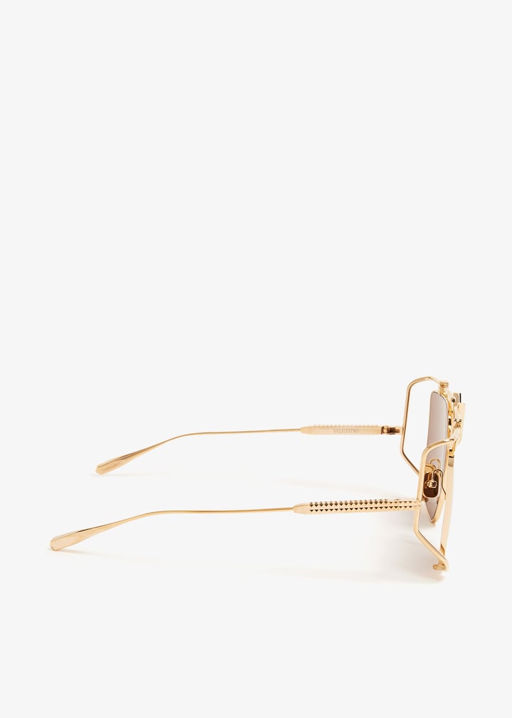 Valentino Garavani V - Light Oversized sunglasses for ADULT  display picture 3