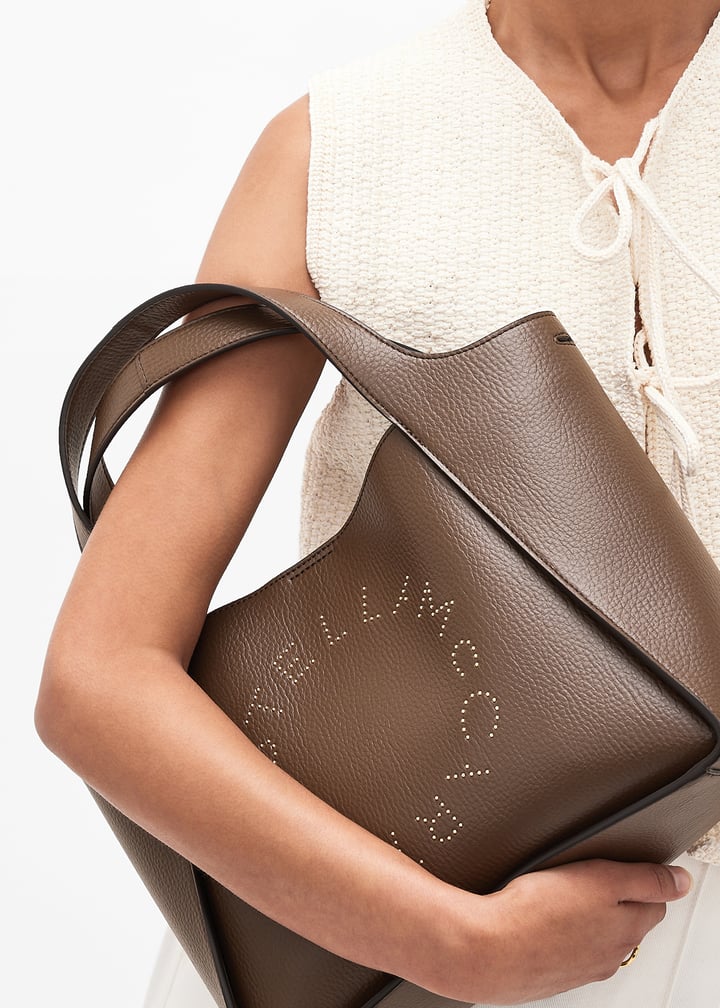 Stella McCartney Logo mini tote bag for Women - Brown in UAE