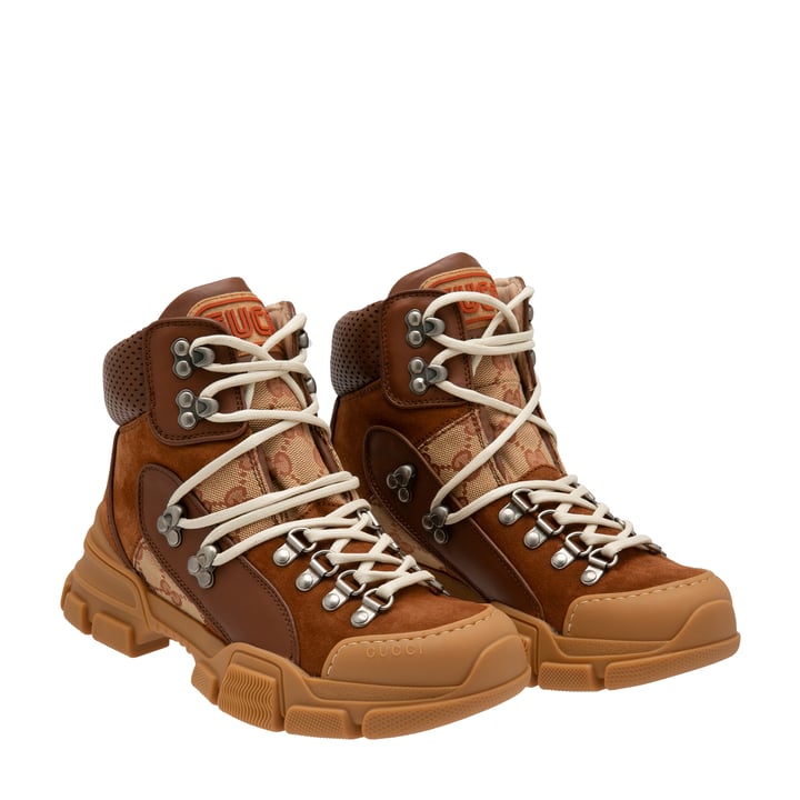 Gucci Flashtrek boots for Women - Beige in KSA | Level Shoes