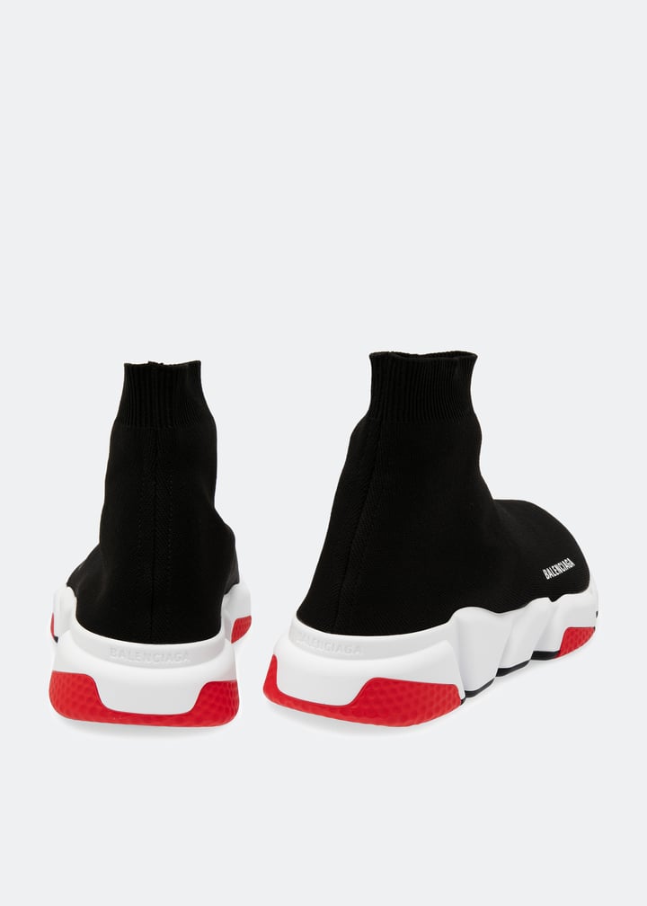 【BALENCIAGA】SPEED SNEAKERS Balenciaga Speed lace-up Sneakers | Black | FARFETCH