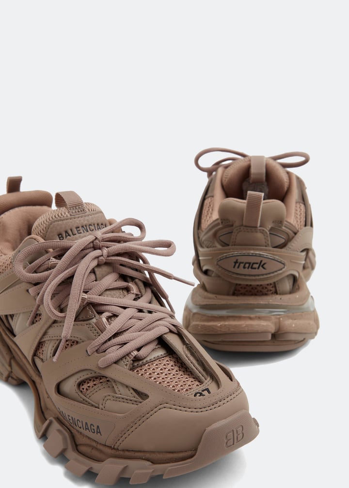 スニーカー BALENCIAGA Women Sneakers 542436W3AC48071 BEIGE Women's Track Sneaker in Beige/black | Balenciaga CA