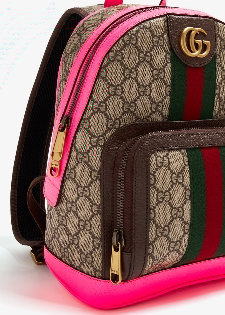 【関税負担】 GUCCI Ophidia GG small backpack Gucci Ophidia GG small backpack for Men - Brown in UAE