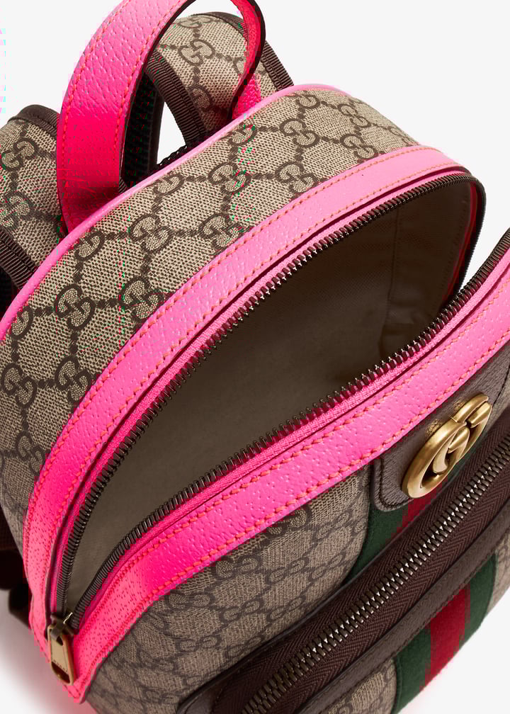 Gucci Ophidia GG small backpack for Men - Brown in UAE