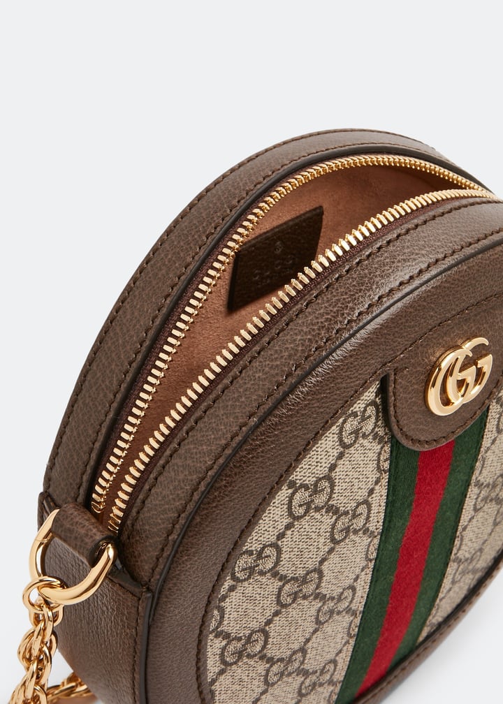 Ophidia mini GG round shoulder bag